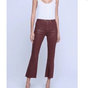 L'AGENCE Kendra Coated jeans